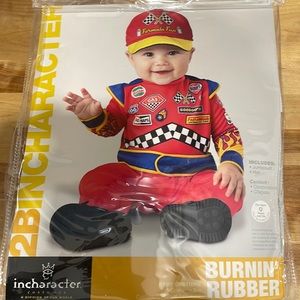 12-18 month Burnin Rubber Race Driver Costume